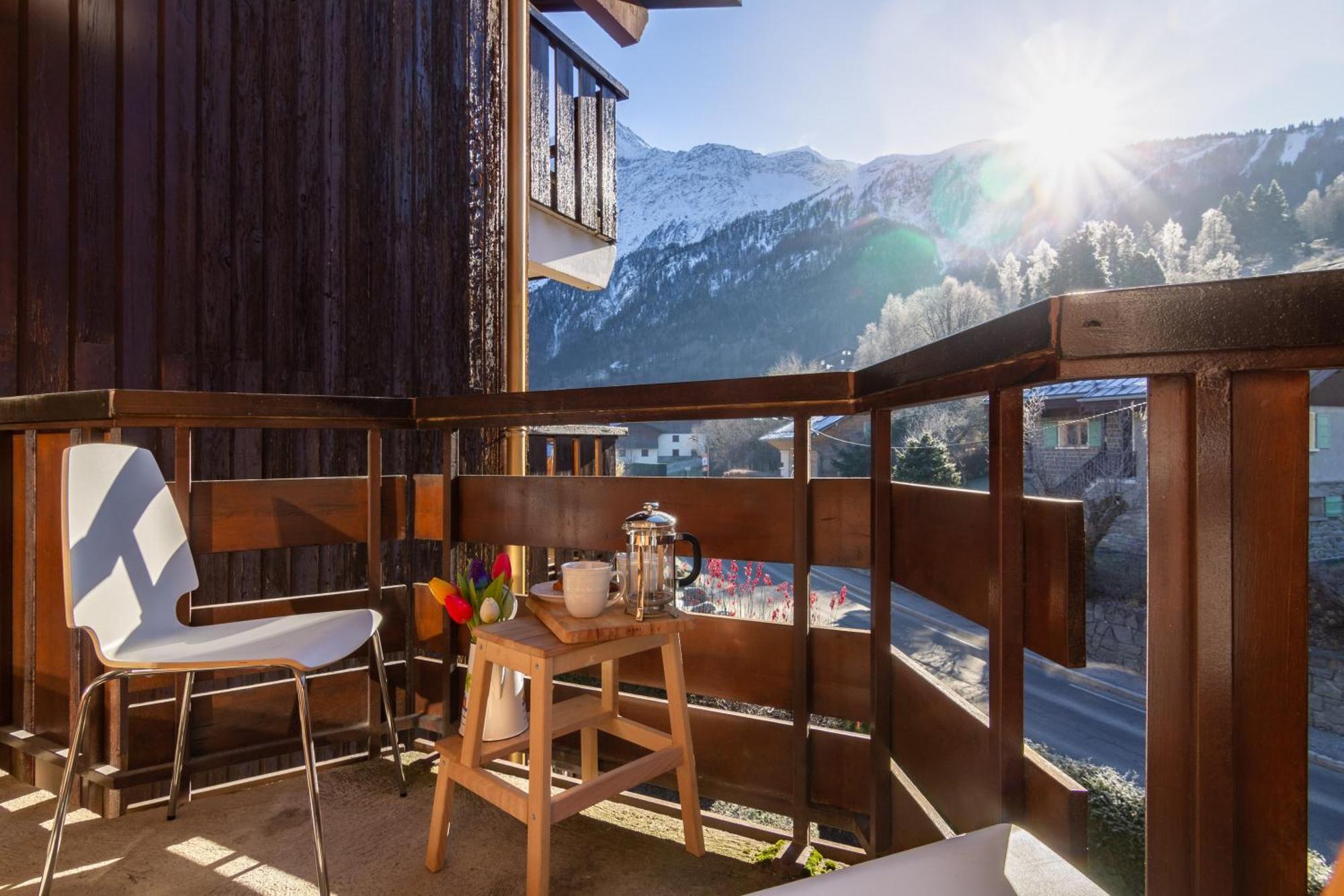 Residence Le Prarion 24A Ski In- Ski Out - Happy Rentals Les Houches Exterior photo