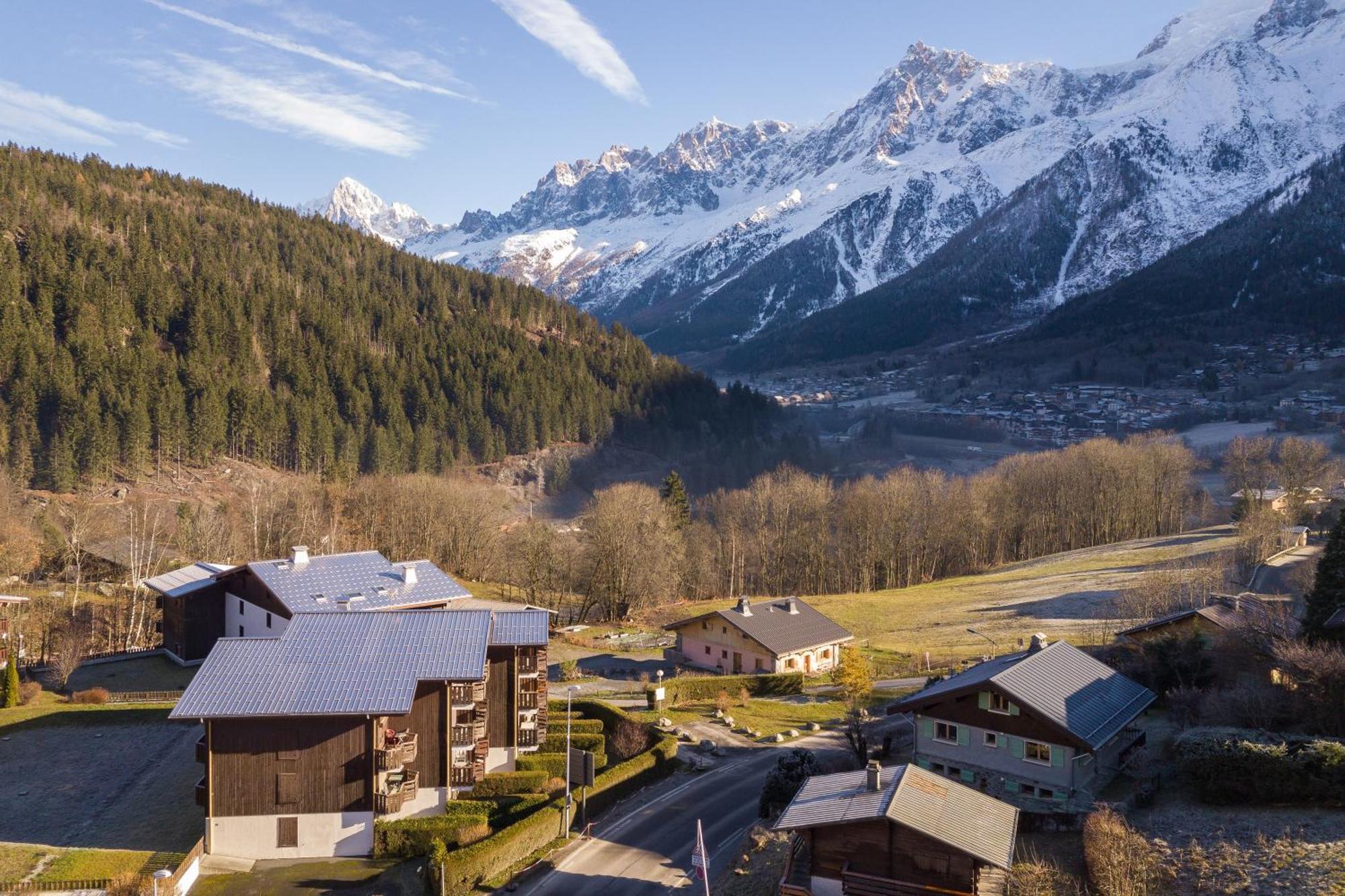 Residence Le Prarion 24A Ski In- Ski Out - Happy Rentals Les Houches Exterior photo