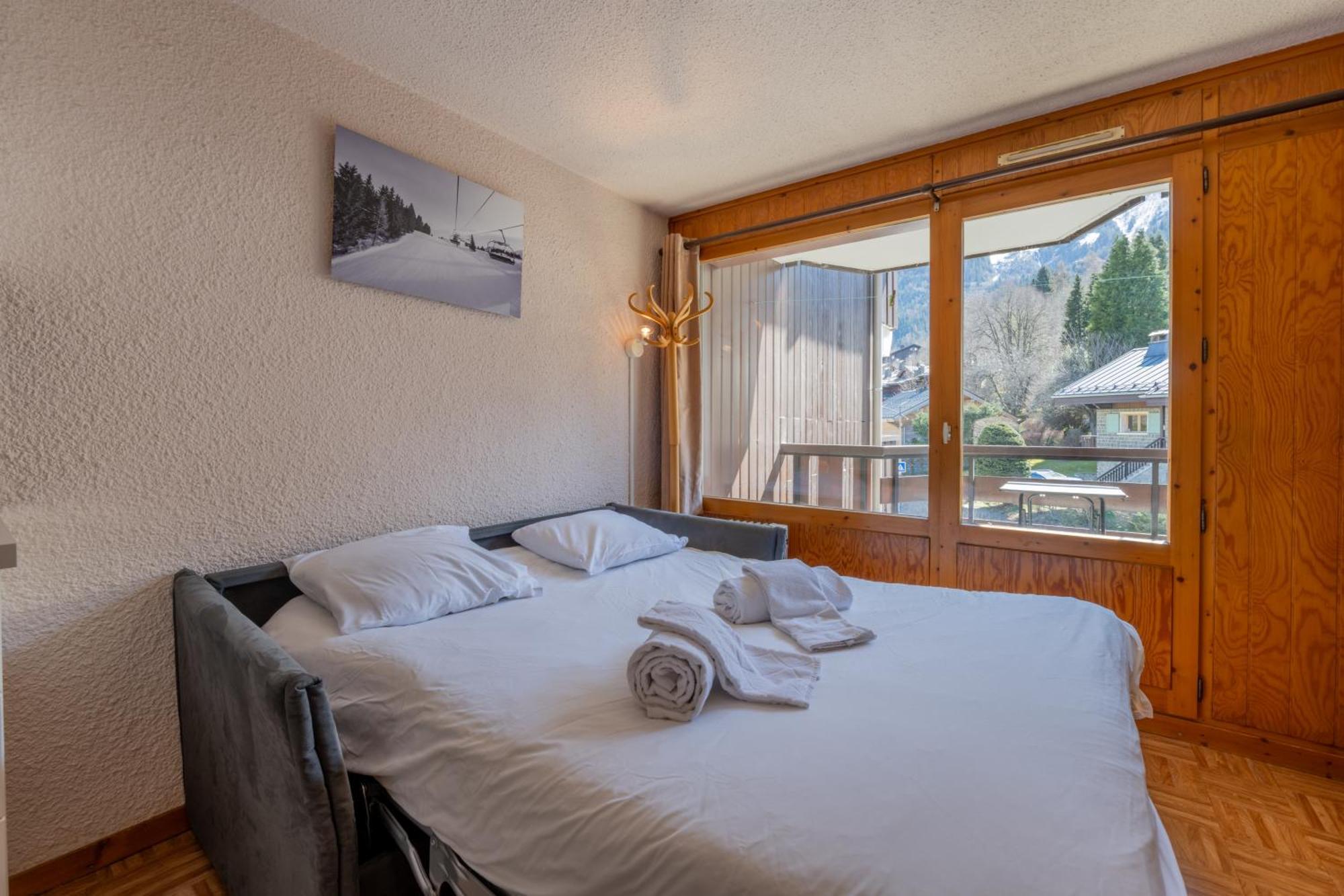 Residence Le Prarion 24A Ski In- Ski Out - Happy Rentals Les Houches Exterior photo
